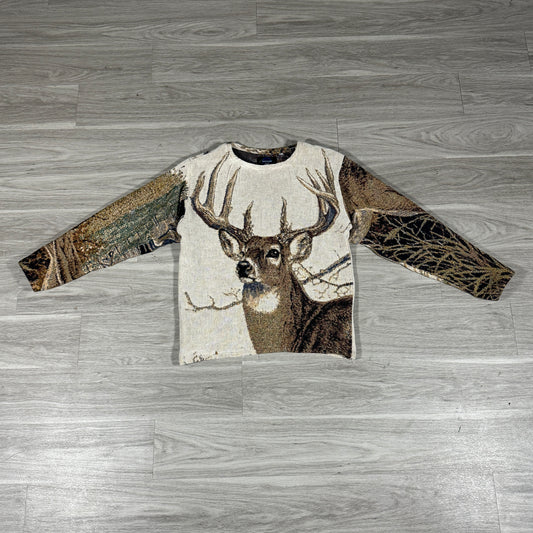 DEER SWEATER - M