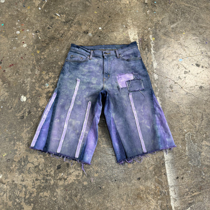 INDIGO JORTS - SIZE 30